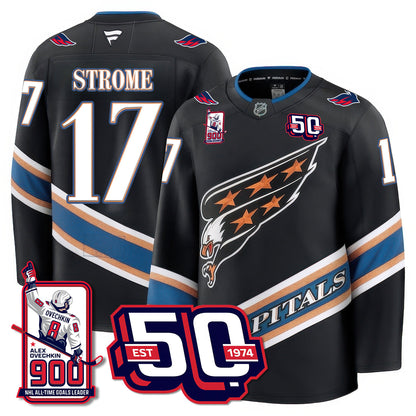 WSH 2025 Premium Jersey - 900 GOALS -  All Stitched-DTD