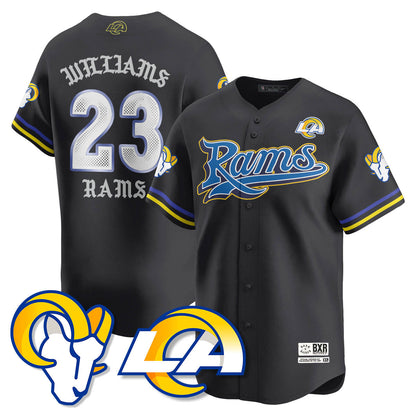 LAR Born x Raised Baseball Jersey - All Stitched-DTD