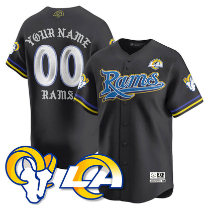 Custom LAR Born x Raised Baseball Jersey - All Stitched-DTD