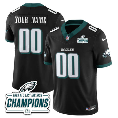 PHI NFC East Champions Vapor Limited Jersey - All Stitched-DTD