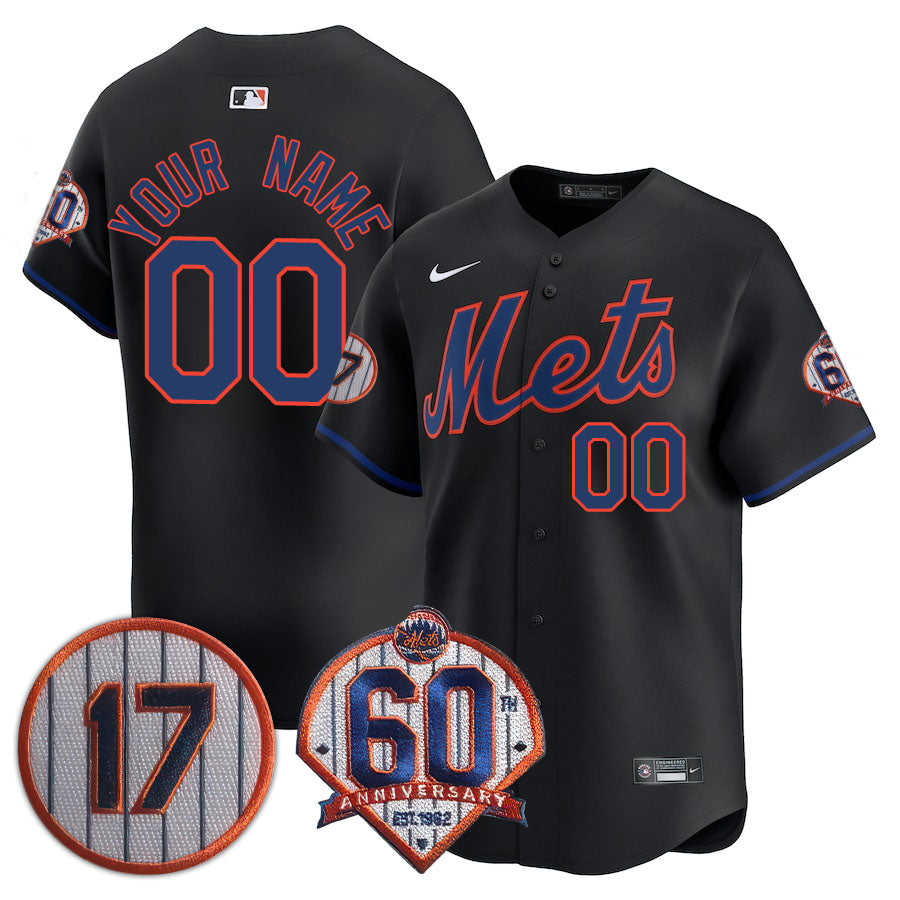 NYM Limited Custom Jersey -  Amazing Patch - All Stitched-DTD