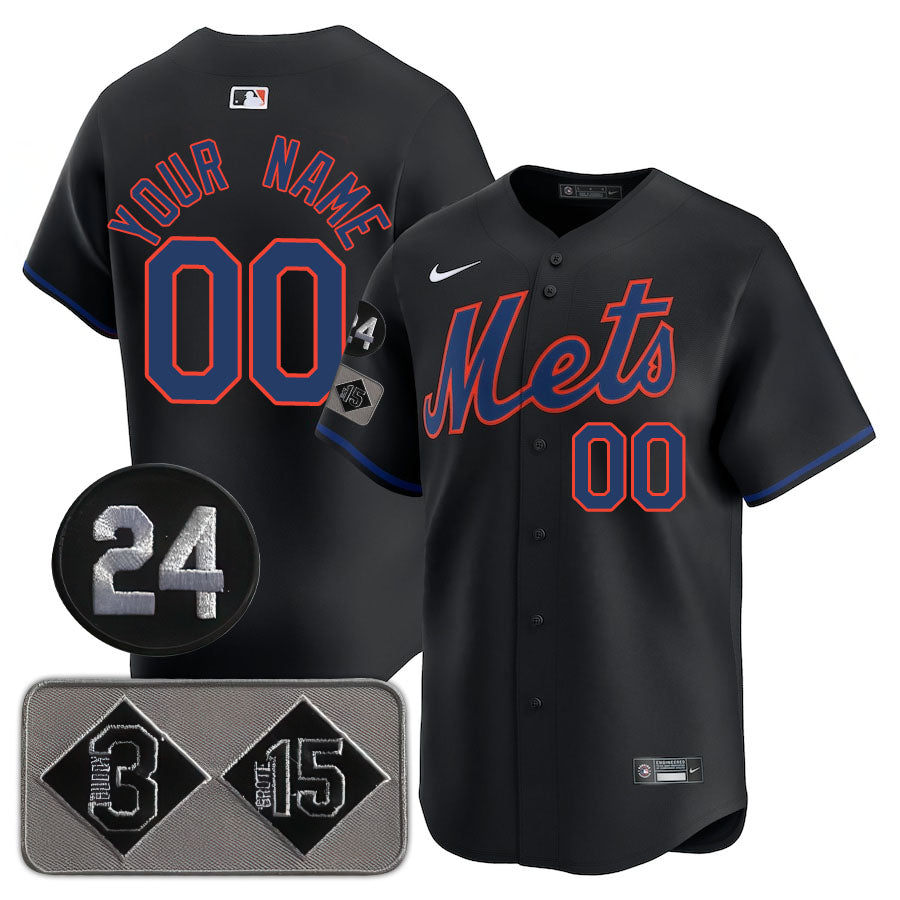 NYM Limited Custom Jersey -  Amazing Patch - All Stitched-DTD