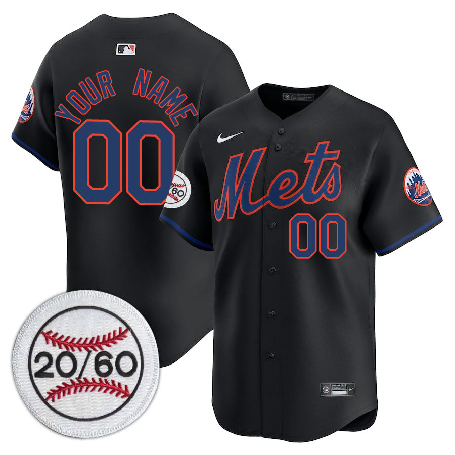 NYM Limited Custom Jersey -  Amazing Patch - All Stitched-DTD