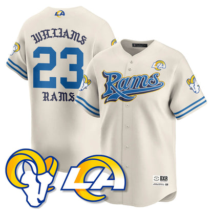 LAR Born x Raised Baseball Jersey - All Stitched-DTD