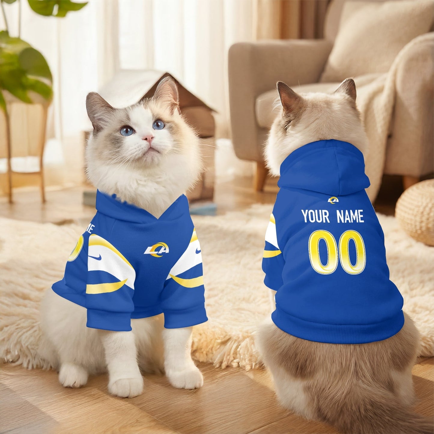 LAR Rivalries Pet Hoodie-DTD