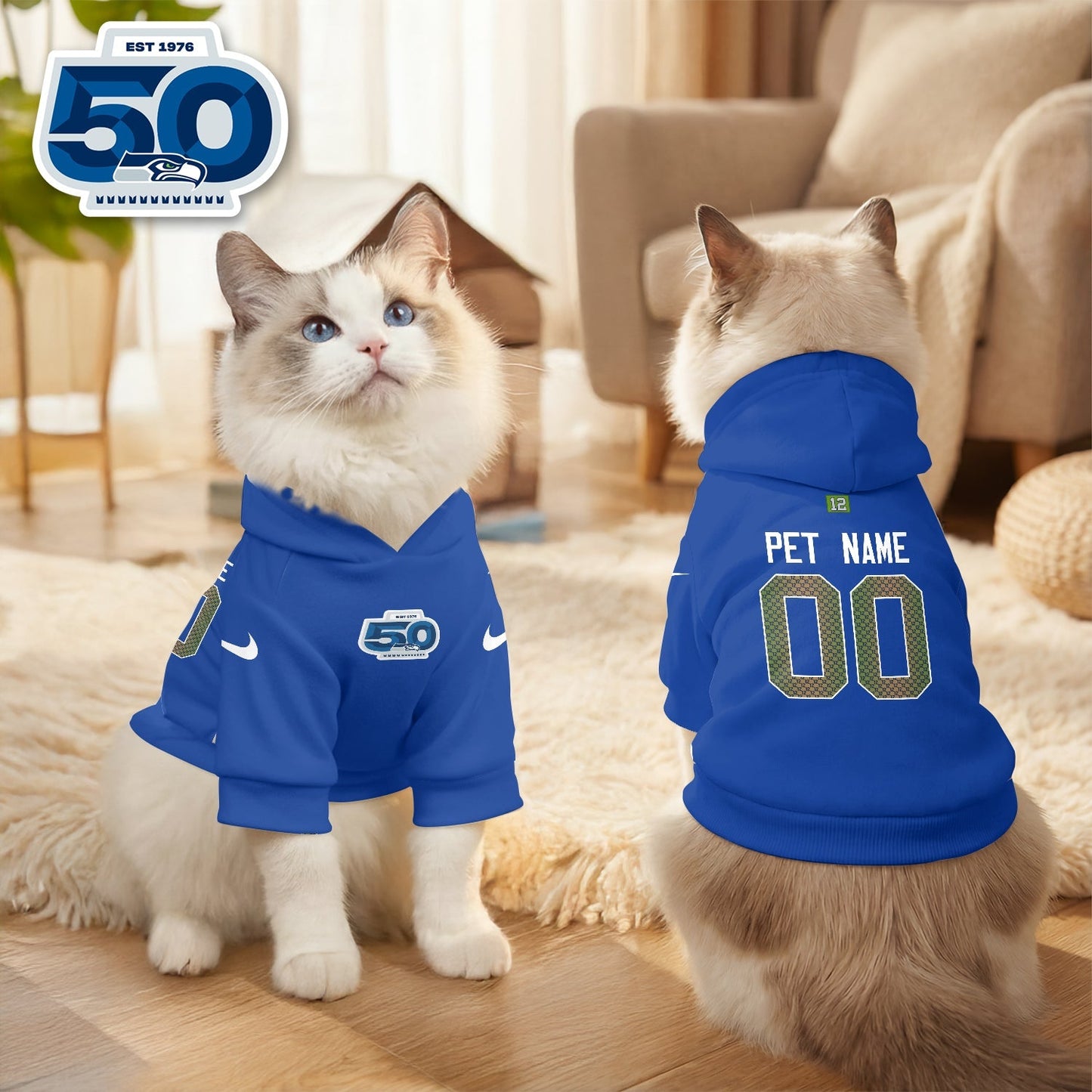 SEA “Rivalries” Pet Hoodie-DTD