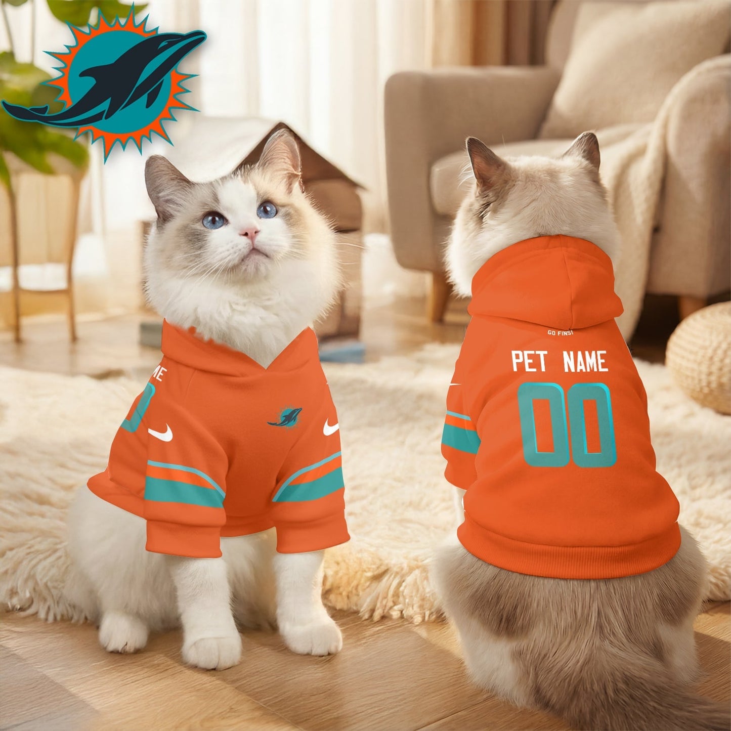 MIA “Rivalries” Pet Hoodie-DTD