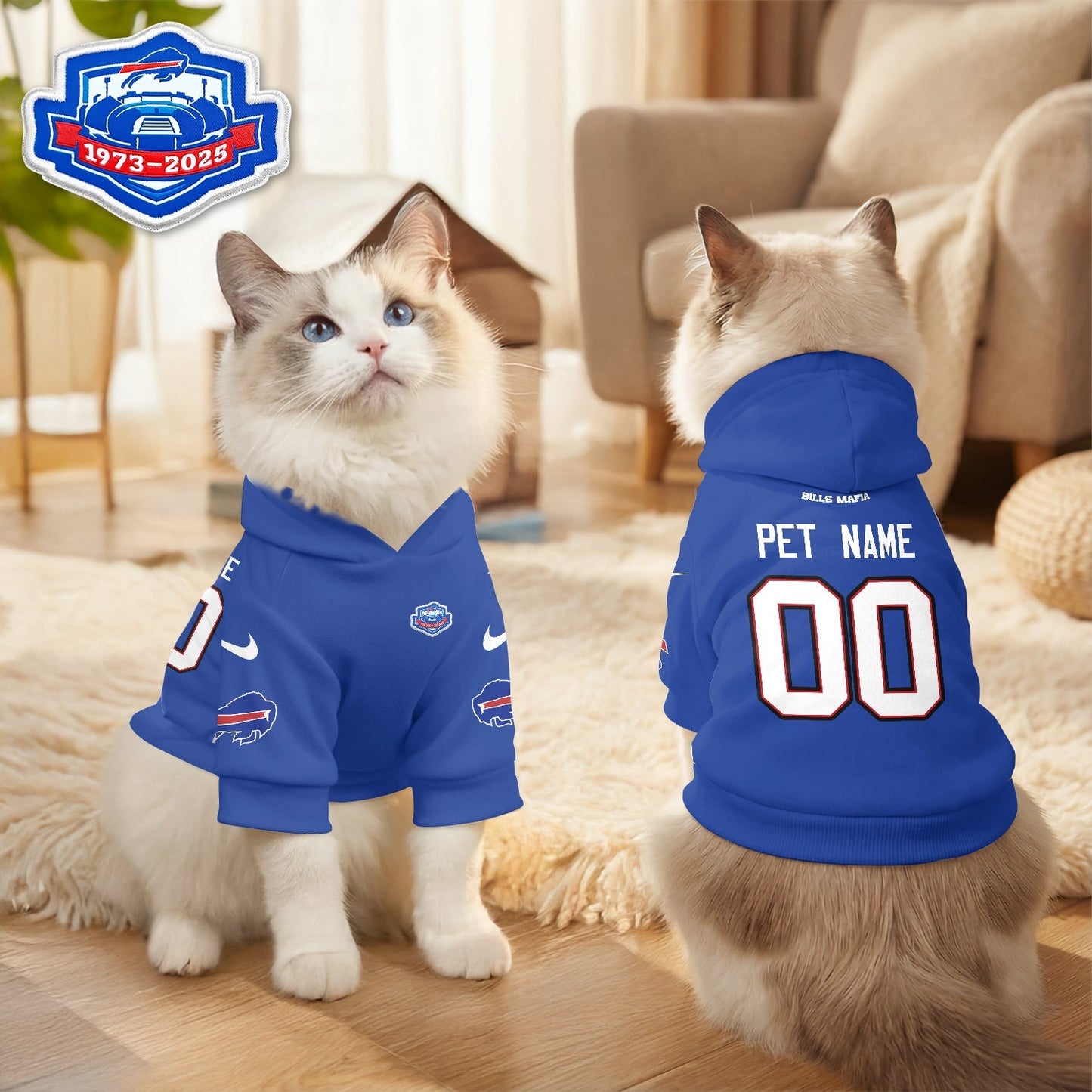 BUF “Rivalries” Pet Hoodie-DTD
