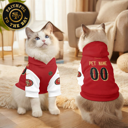 SF Faithful To The Bay “Rivalries” Pet Hoodie-DTD