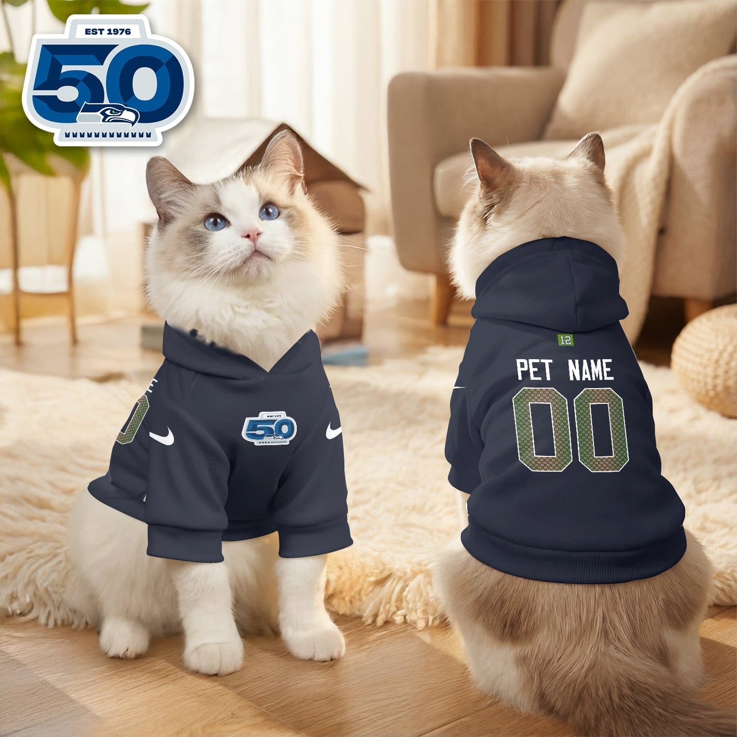 SEA “Rivalries” Pet Hoodie-DTD