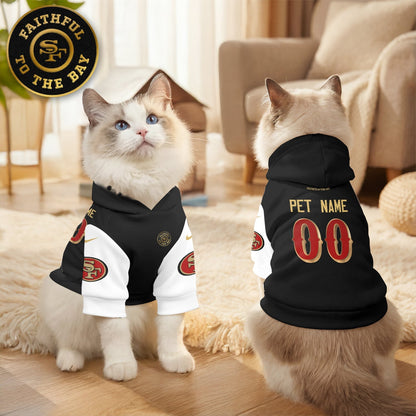 SF Faithful To The Bay “Rivalries” Pet Hoodie-DTD