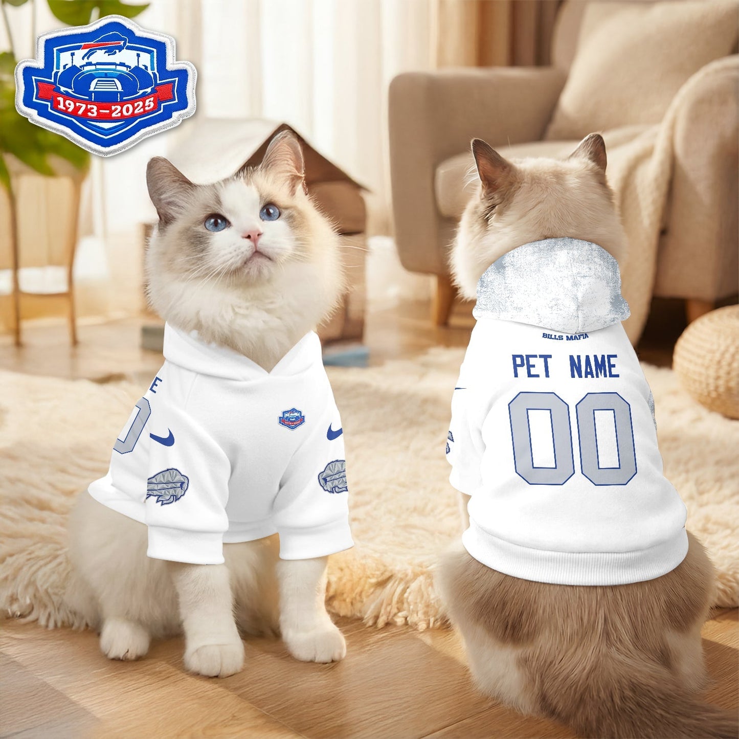 BUF “Rivalries” Pet Hoodie-DTD
