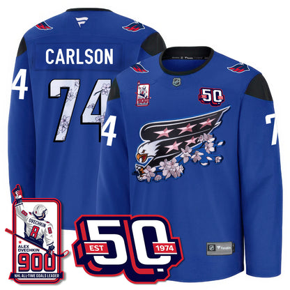WSH 2025 Premium Jersey - 900 GOALS -  All Stitched-DTD