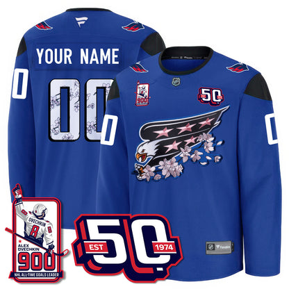 WSH 2025 Premium Jersey - 900 GOALS -  All Stitched-DTD