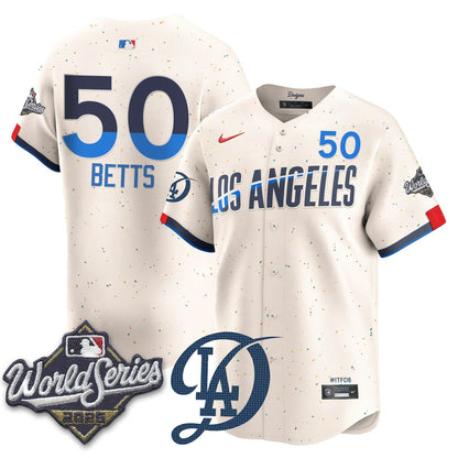 LAD 2025 World Series Jersey - All Stitched-DTD