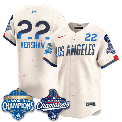 LAD 2025 World Series Champions Jersey - All Stitched-DTD