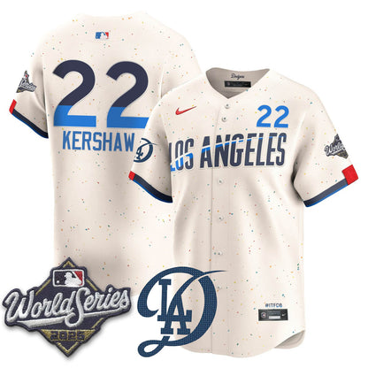 LAD 2025 World Series Jersey - All Stitched-DTD