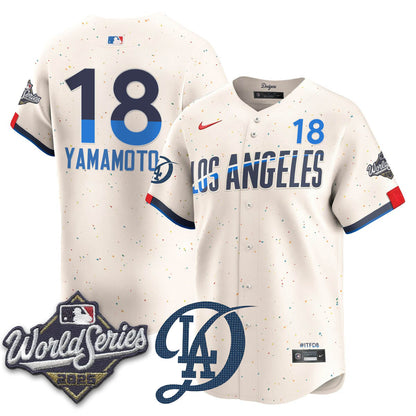 LAD 2025 World Series Jersey - All Stitched-DTD