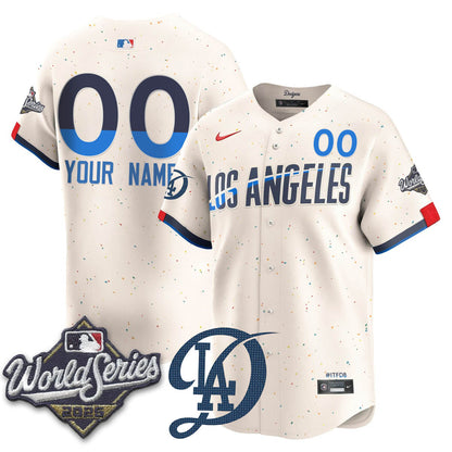 Custom LAD 2025 World Series Jersey - All Stitched-DTD