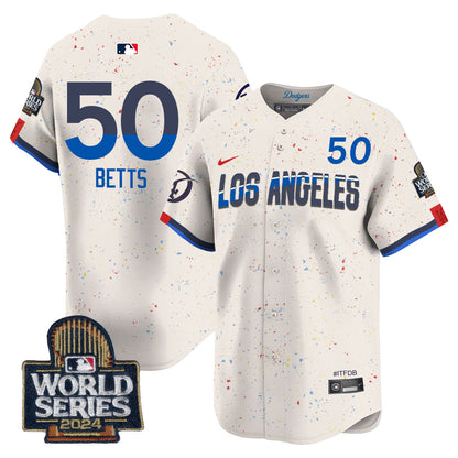 LAD World Series 2024 Jersey - All Stitched-DTD
