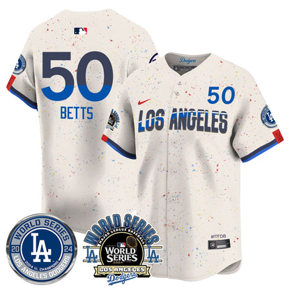 LAD World Series 2024 Jersey - All Stitched-DTD