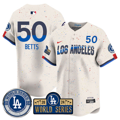 LAD World Series 2024 Jersey - All Stitched-DTD