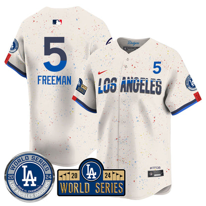 LAD World Series 2024 Jersey - All Stitched-DTD