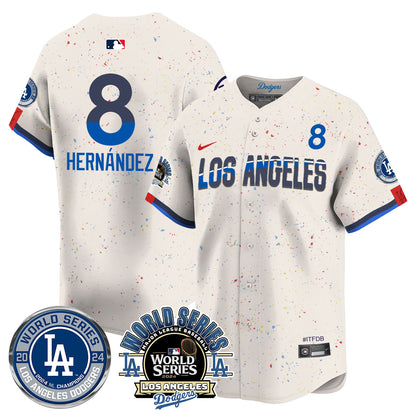 LAD World Series 2024 Jersey - All Stitched-DTD