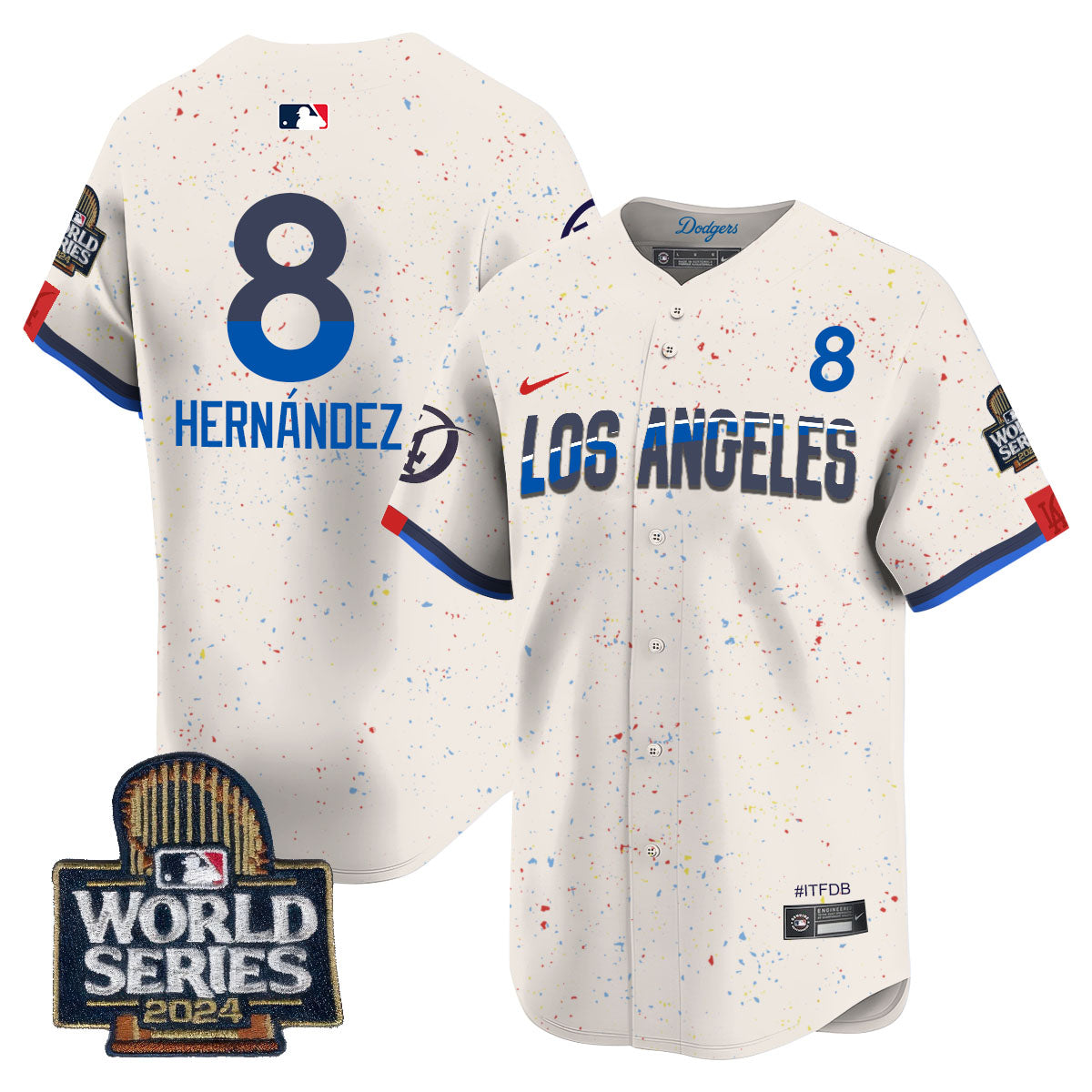 LAD World Series 2024 Jersey - All Stitched-DTD