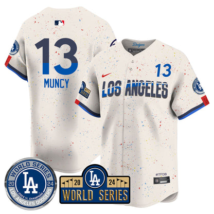 LAD World Series 2024 Jersey - All Stitched-DTD