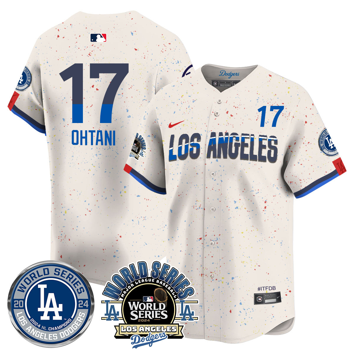 LAD World Series 2024 Jersey - All Stitched-DTD