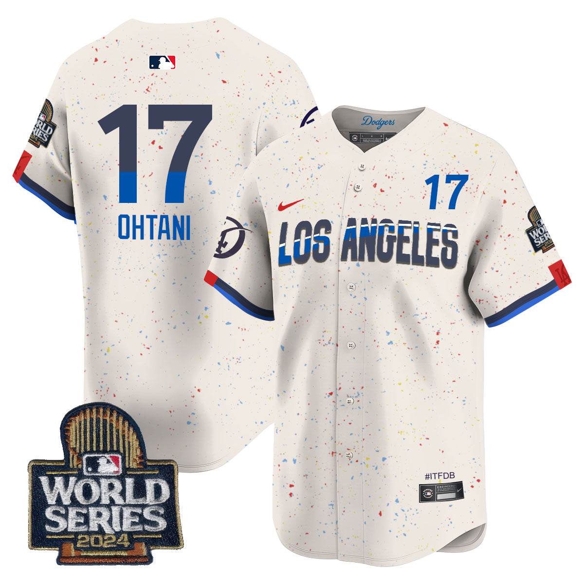 LAD World Series 2024 Jersey - All Stitched-DTD