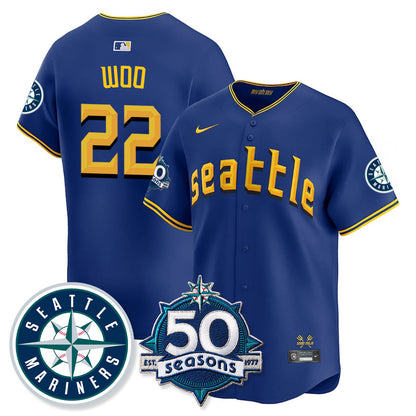 SEA Vapor Premier Limited Jersey - 50th Anniversary - All Stitched-DTD