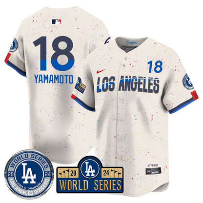 LAD World Series 2024 Jersey - All Stitched-DTD