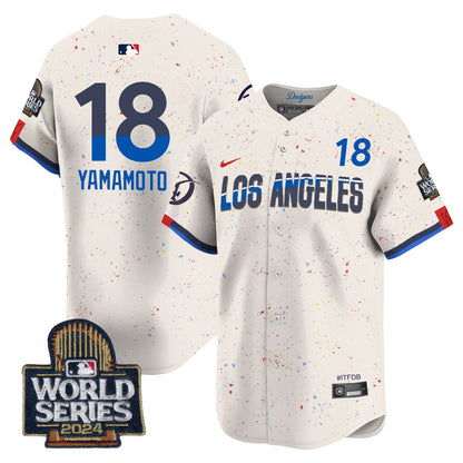 LAD World Series 2024 Jersey - All Stitched-DTD