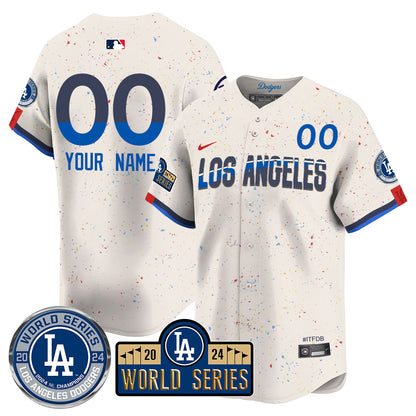 LAD World Series 2024 Custom Jersey - All Stitched-DTD