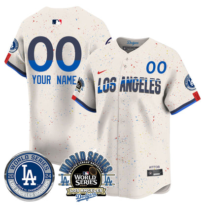 LAD World Series 2024 Custom Jersey - All Stitched-DTD