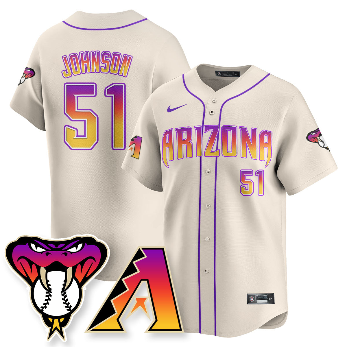 ARI 2025 City Connect Concept Jersey - All Stitched-DTD