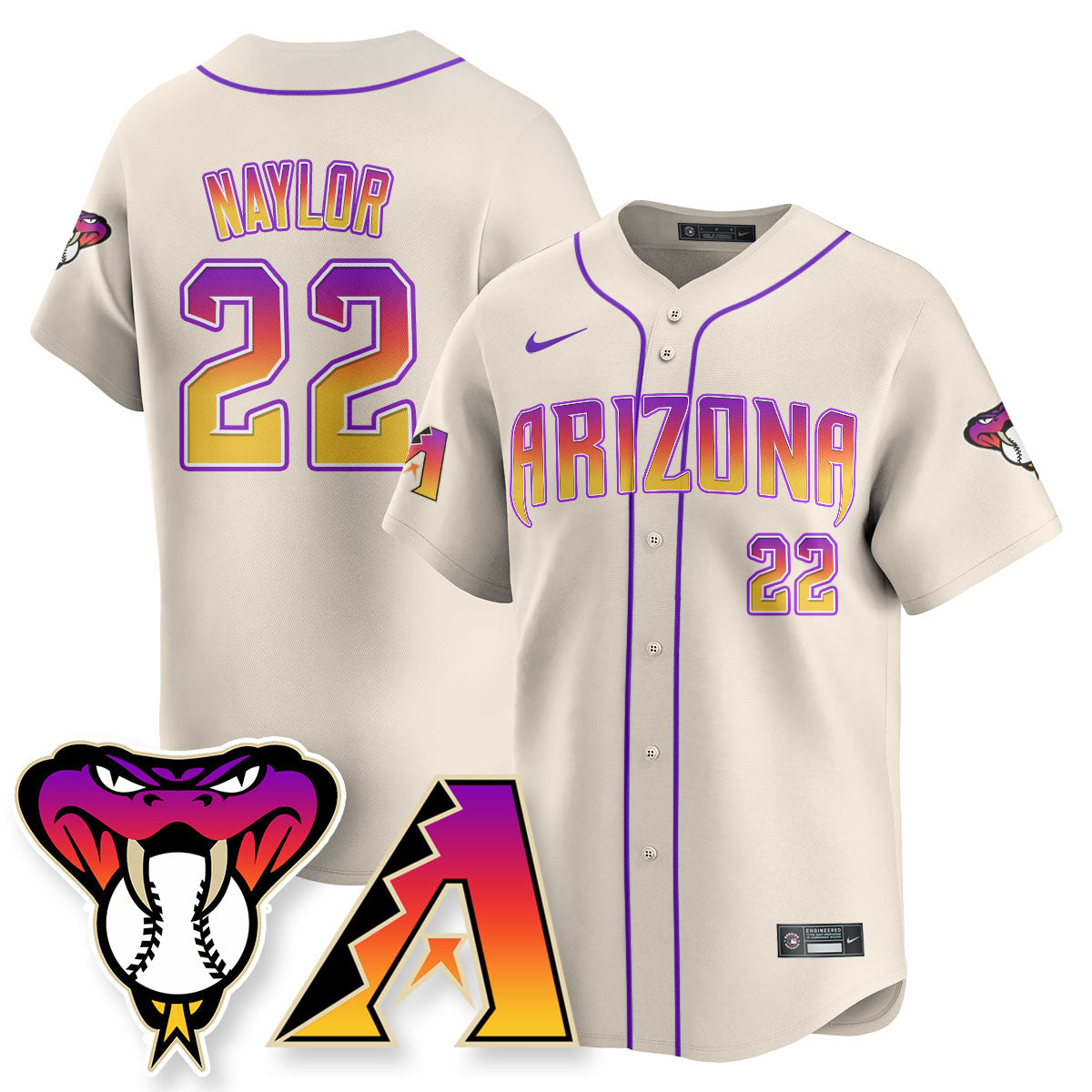 ARI 2025 City Connect Concept Jersey - All Stitched-DTD