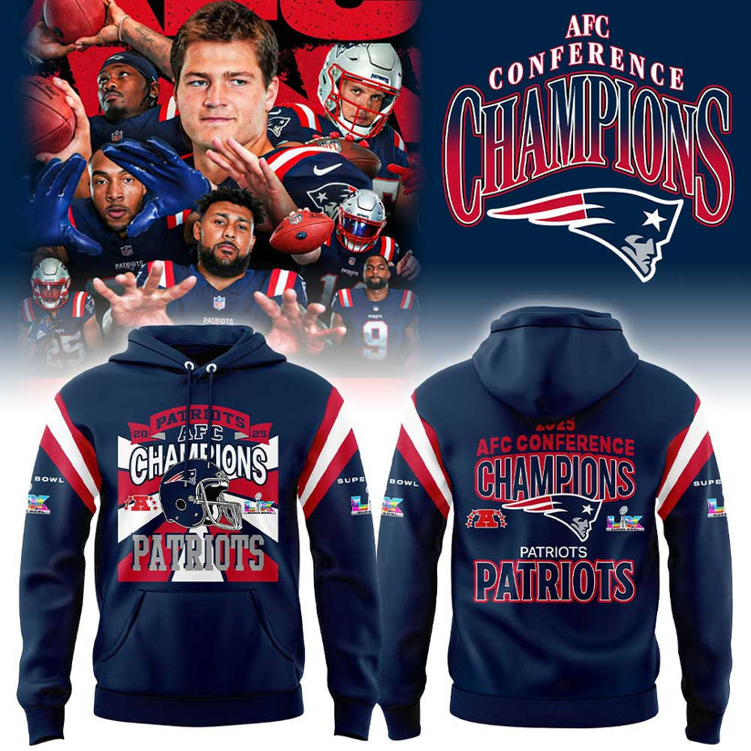 NE 2025 AFC Champions Vapor Limited Hoodie Printed N6-DTD