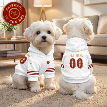 SF Faithful To The Bay “Rivalries” Pet Hoodie-DTD