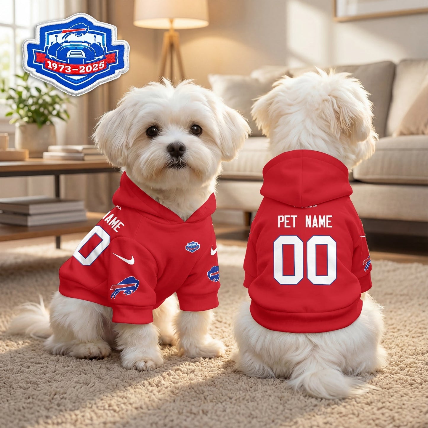 BUF “Rivalries” Pet Hoodie-DTD