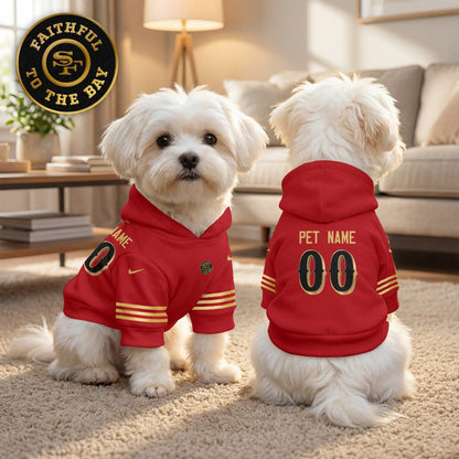 SF Faithful To The Bay “Rivalries” Pet Hoodie-DTD