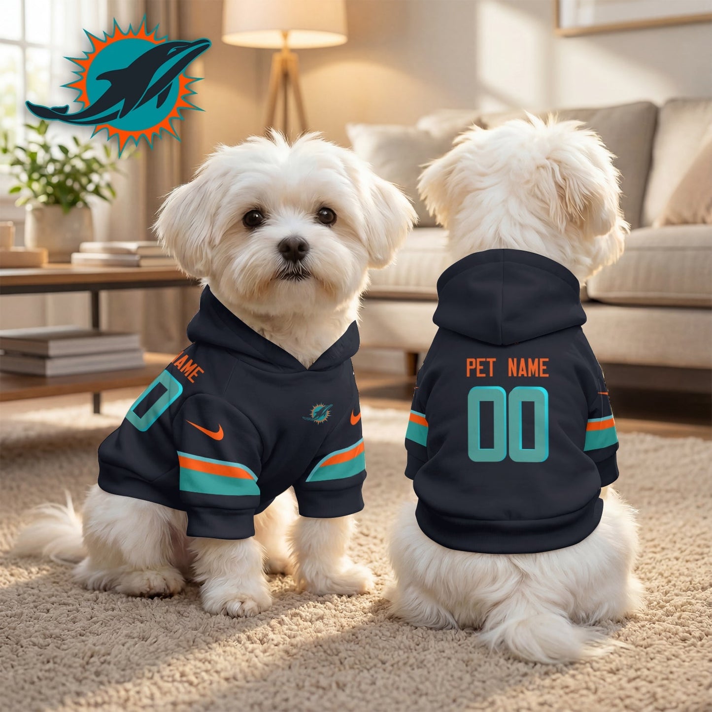 MIA “Rivalries” Pet Hoodie-DTD