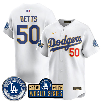 LAD World Series 2024 Jersey - All Stitched-DTD