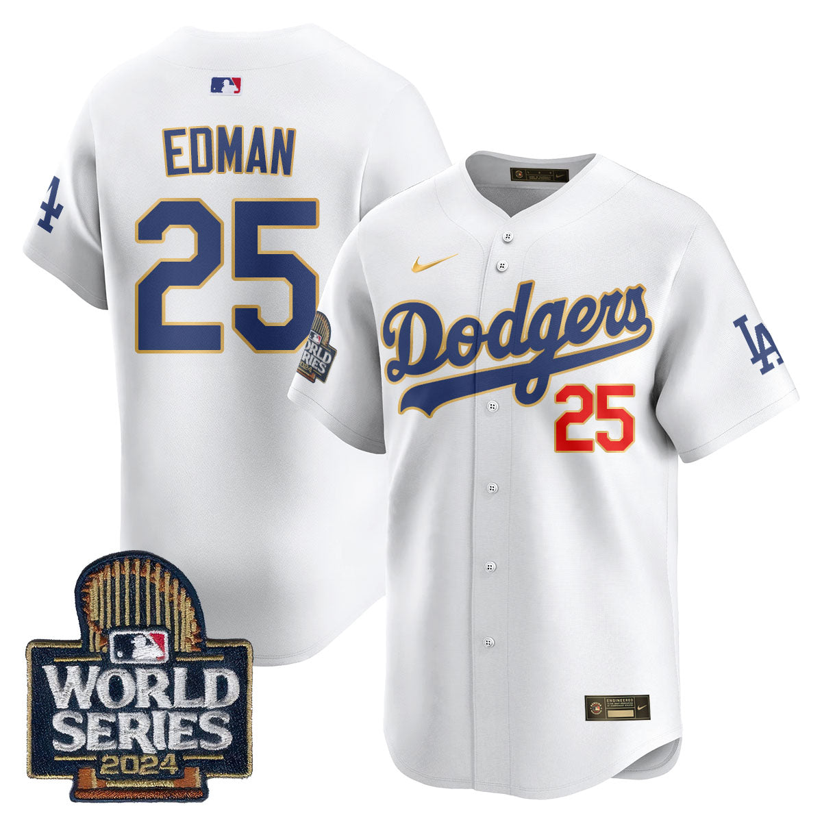 LAD World Series 2024 Jersey - All Stitched-DTD