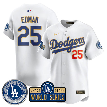LAD World Series 2024 Jersey - All Stitched-DTD