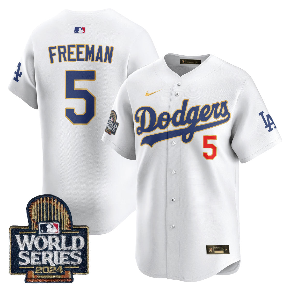 LAD World Series 2024 Jersey - All Stitched-DTD
