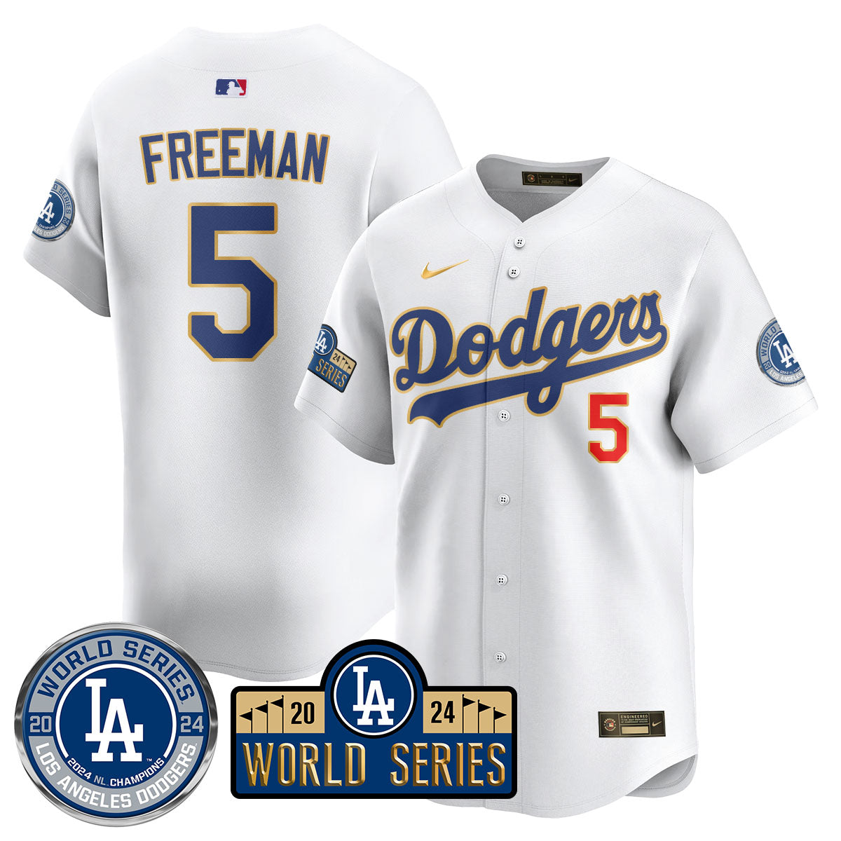 LAD World Series 2024 Jersey - All Stitched-DTD