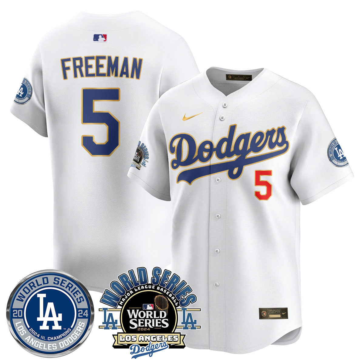 LAD World Series 2024 Jersey - All Stitched-DTD
